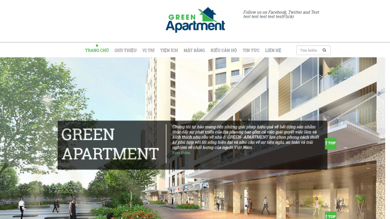 Green apartment