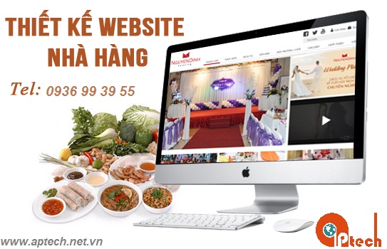 Thiết kế website cho quán ăn chuyên nghiệp và Chuẩn Seo